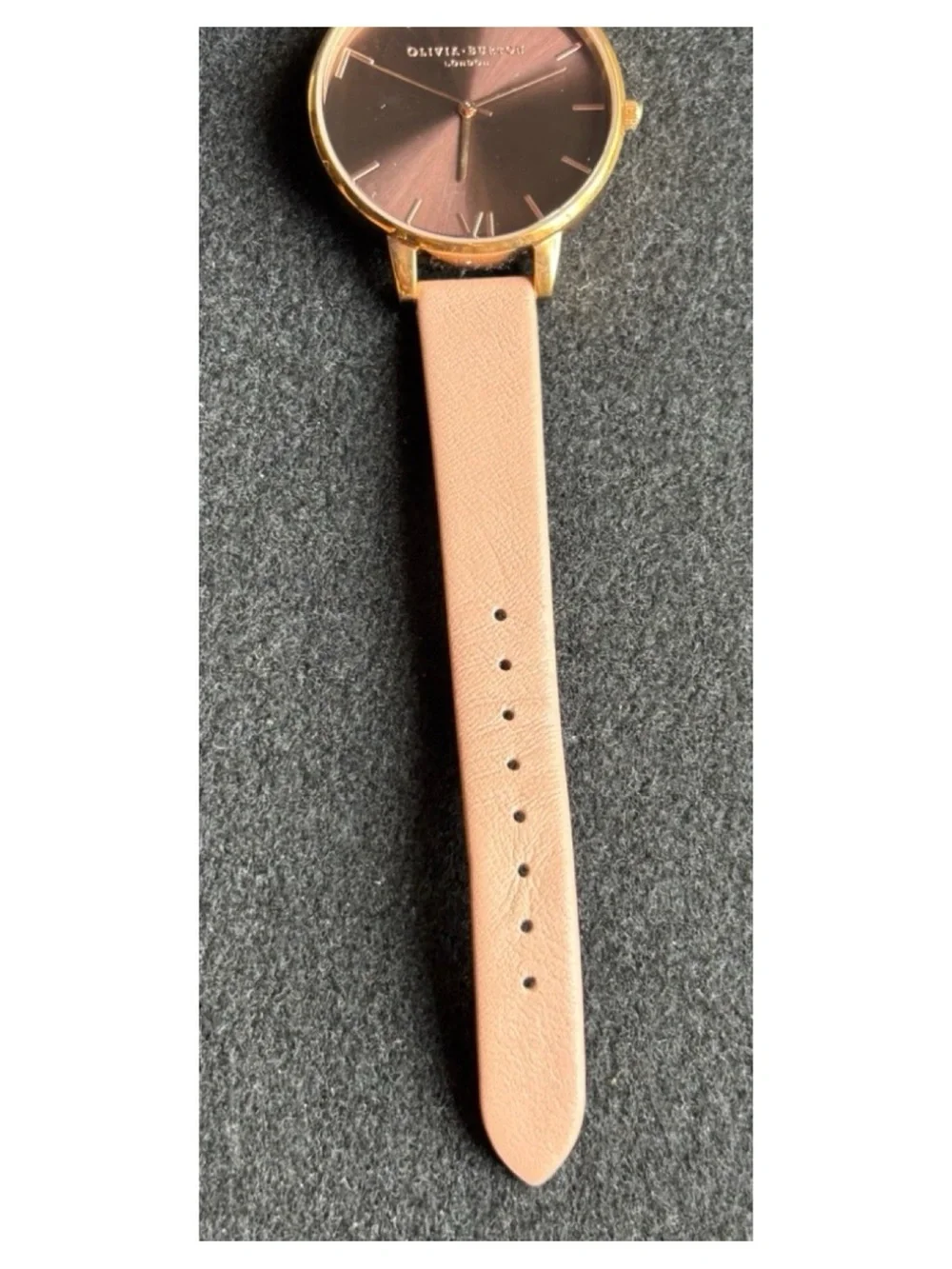 NWOT** Anthropologie Olivia Burton Langley Watch  **Needs Battery